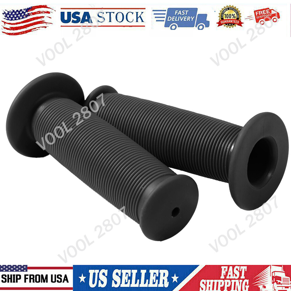 Pair 22mm High quality Motocycle Anti-Slip Soft Rubber Handlebar Hand Grip Cover