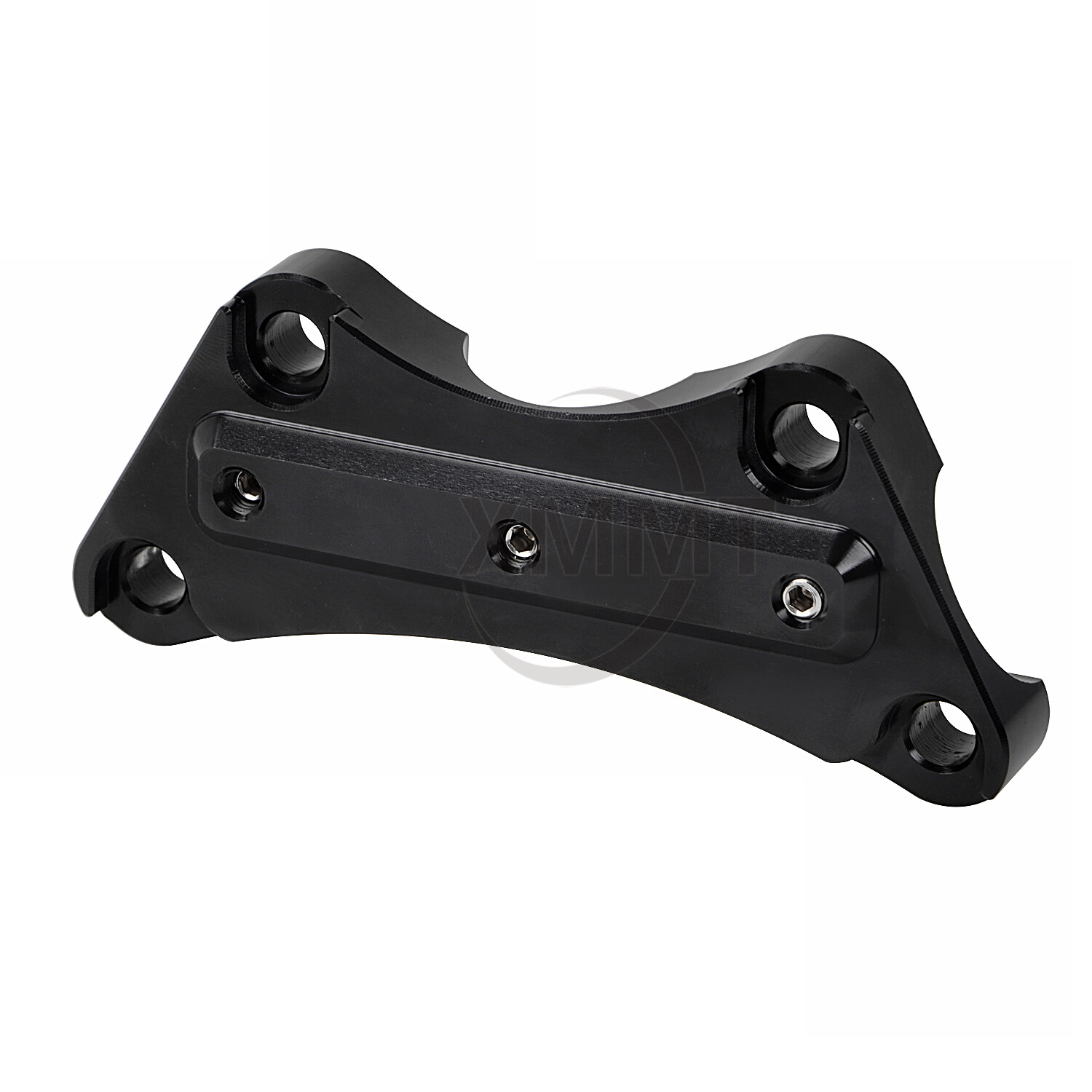 CNC Billet Aluminum 1″ Handlebar Riser Top Clamp Cover For Harley Road King