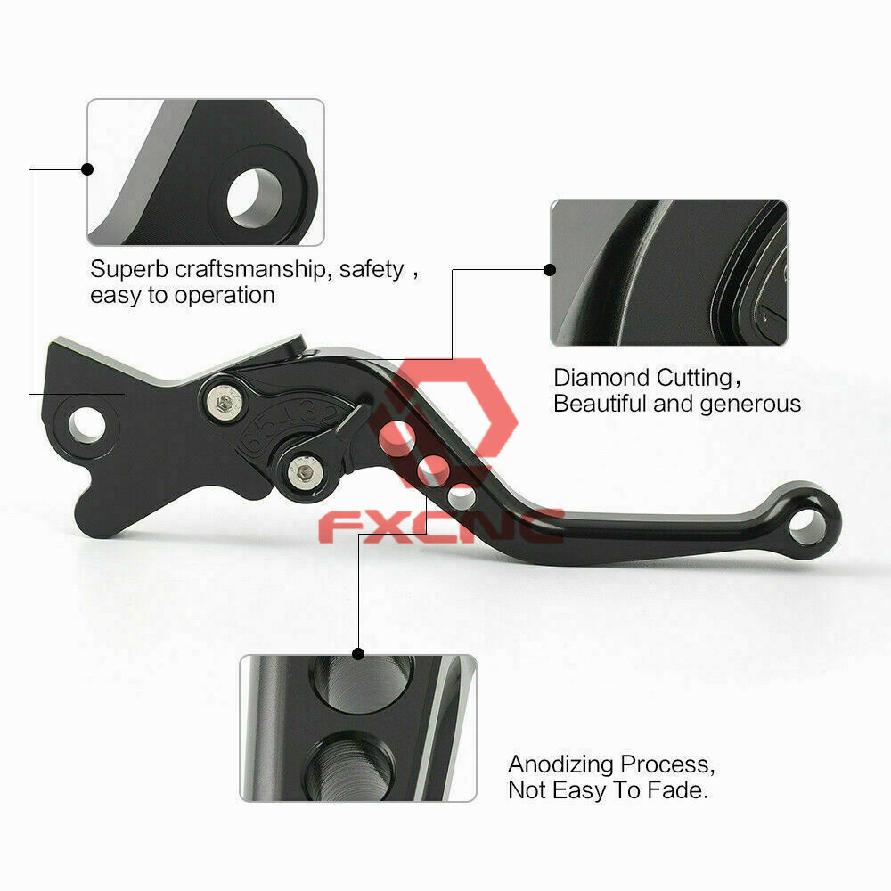 CNC Adjusting Short Brake Clutch Levers CBR Logo Handle For CBR900RR 1993-1999