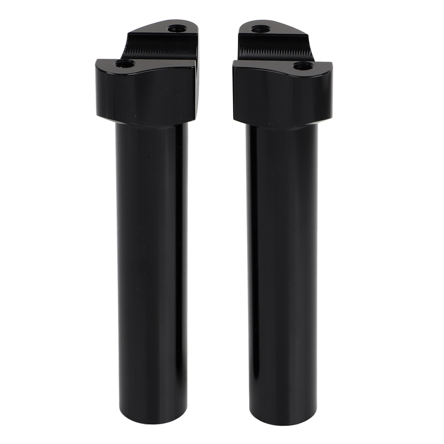 6.5″ Straight Handlebar Risers For Harley 1″ Bar Heritage Softail Dyna Road King