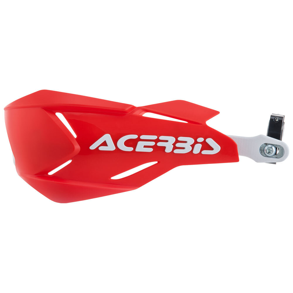 Acerbis X-Factory Handguards Red/White Motorcycle Dirt Bike Enduro 2634661005