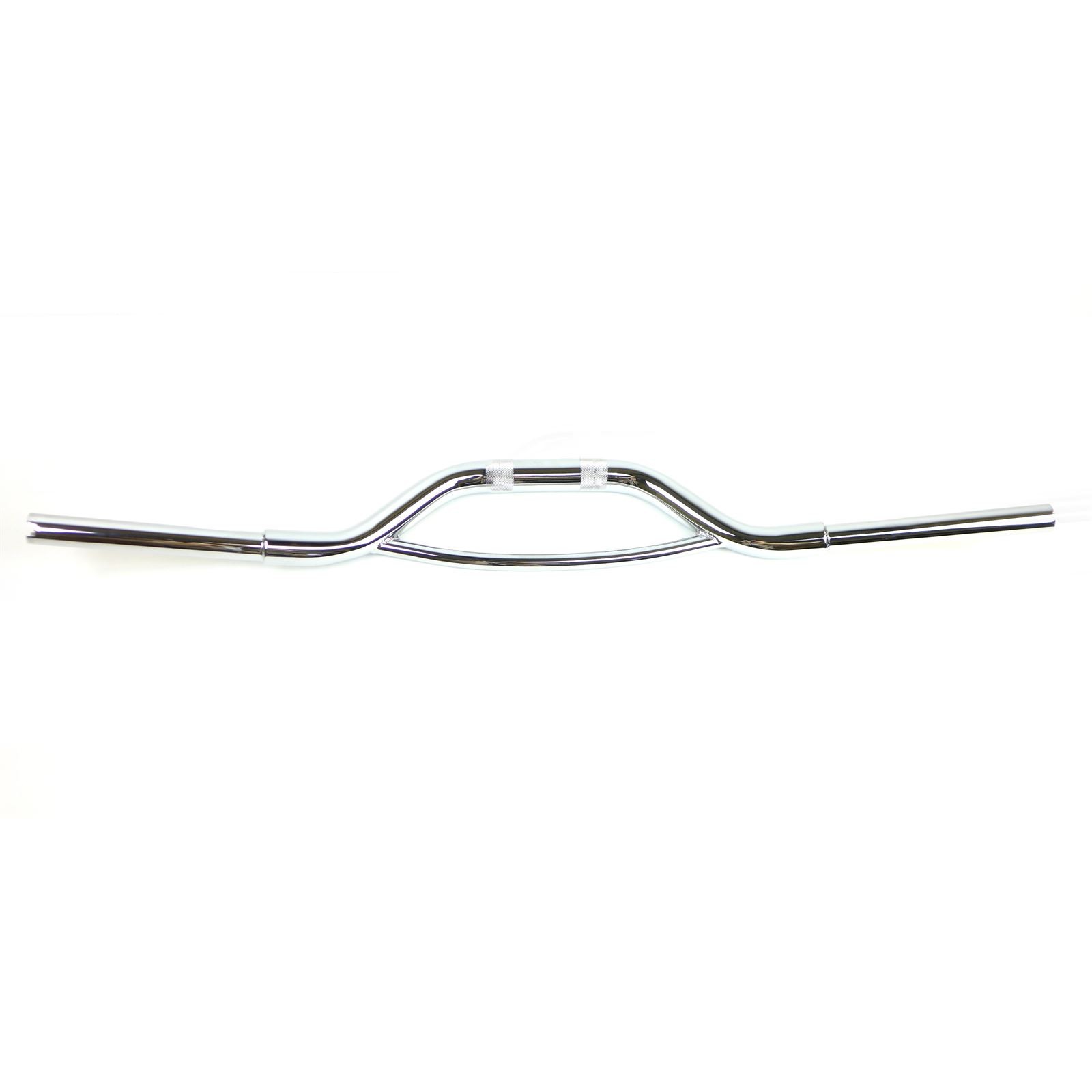 Epic Moto Co. Epic 1 1/4″ Vintage X Bars – Chrome EM-EVXBC