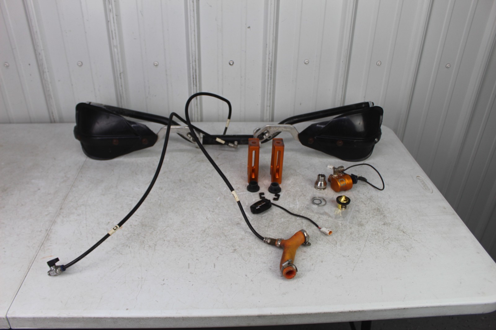 2016 – 2018 KTM 450 SXF C3 Powersports Heated Handlebars Thermostat Guards Riser
