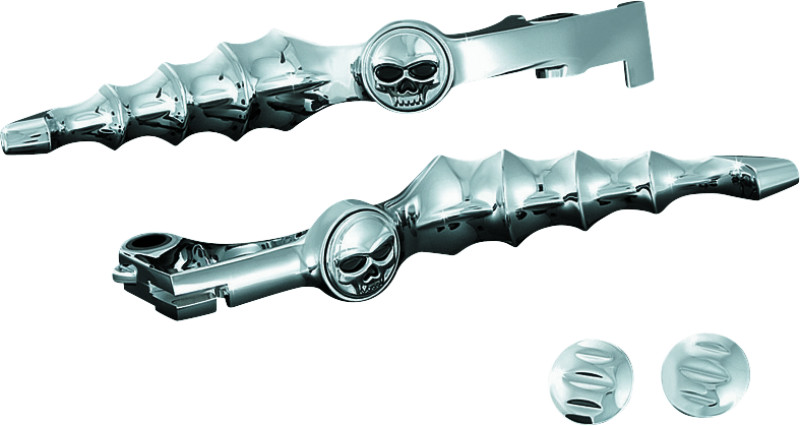 Kuryakyn Zombie Levers for Honda – Chrome and Black Finish
