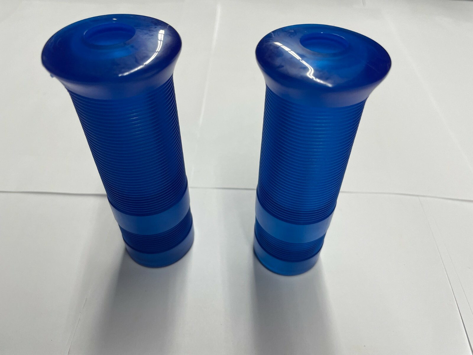 Harley Davidson shorty Chopper style Blue street Grips 1″ 110MM long