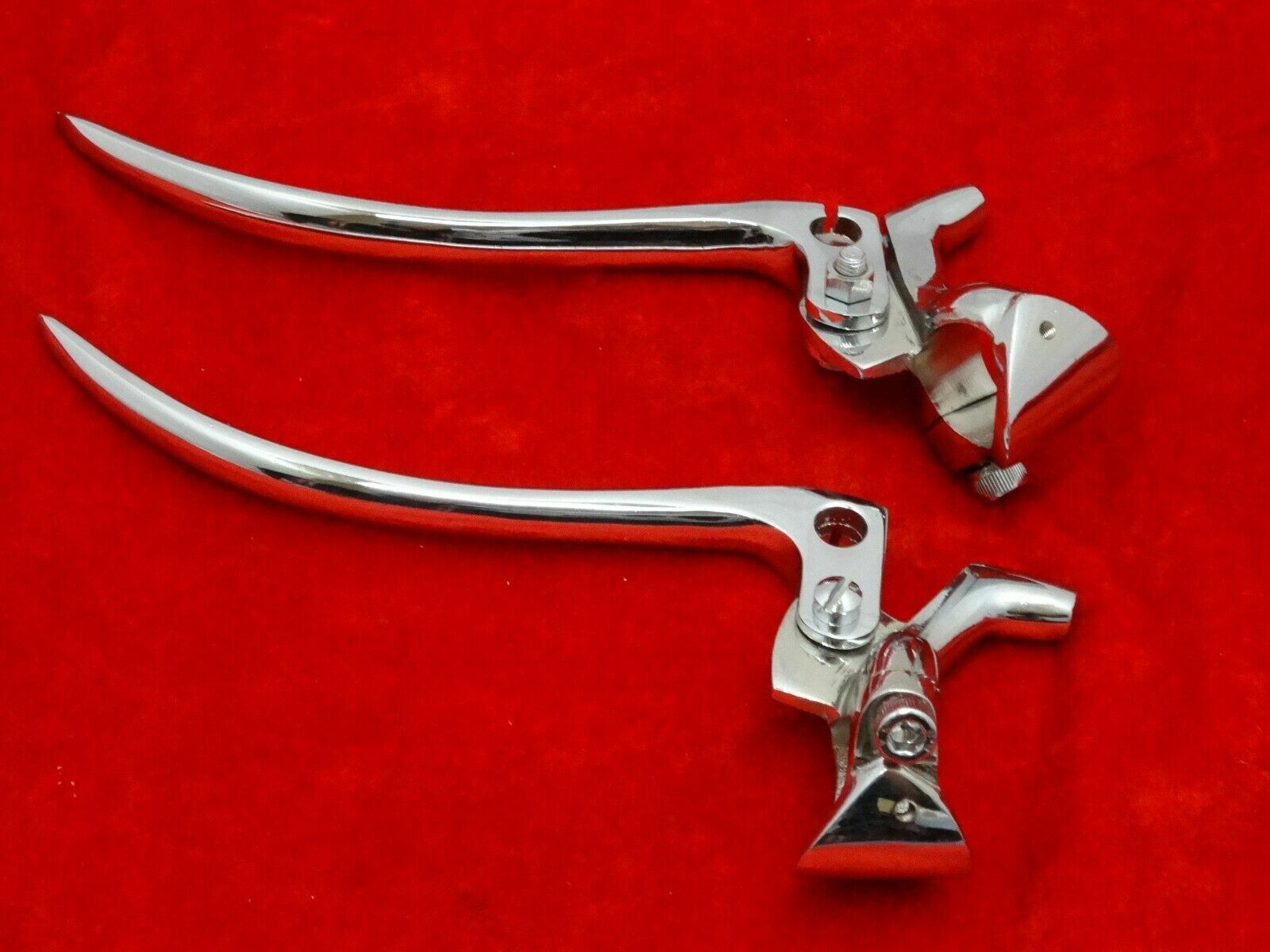 BSA M20 Brake & Clutch Lever Set (7/8″) Chrome Plated