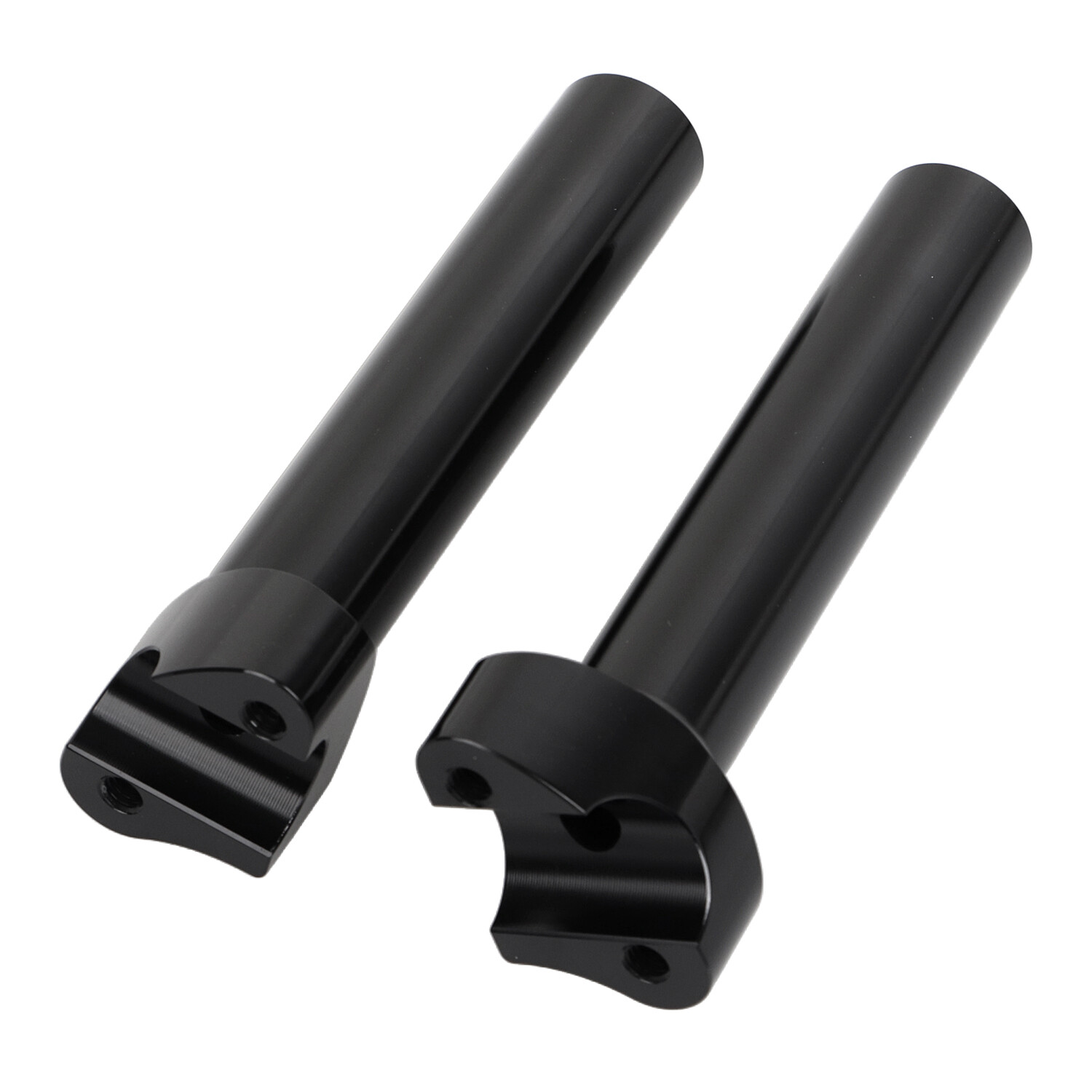 6.5″ Straight Handlebar Risers For Harley 1″ Bar Heritage Softail Dyna Road King