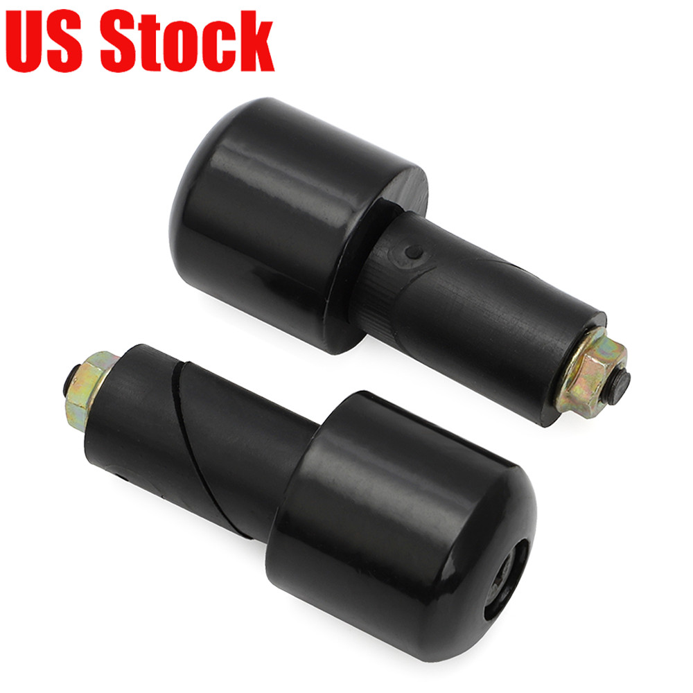 7/8″ 22mm Solid Iron Handle Bar Ends Heavy Weight Vibration Reducing Grip Plugs