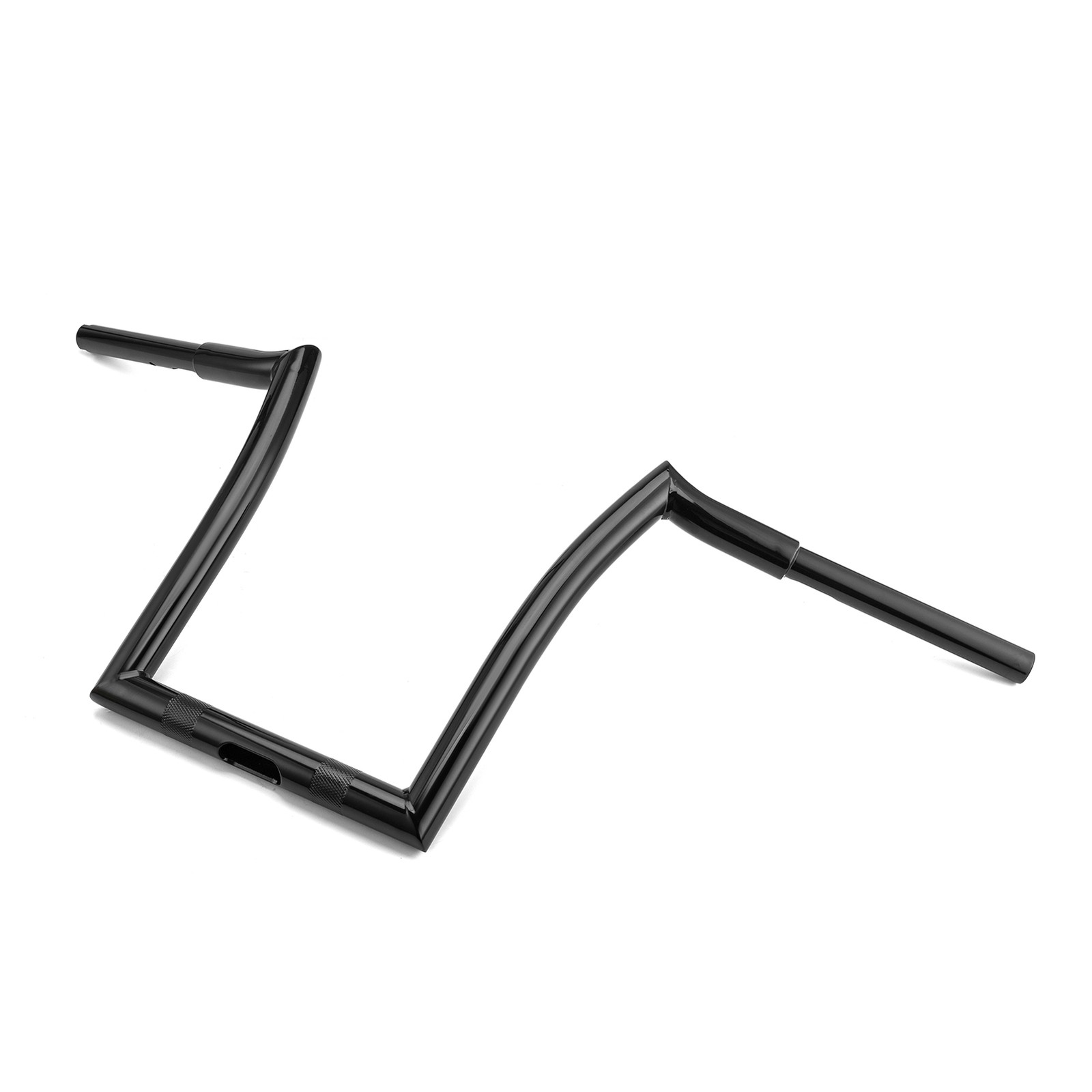 MOFUN 12″ Gloss Black Sharp Pre-Drilled APE Hanger Bar For Indian Springfield