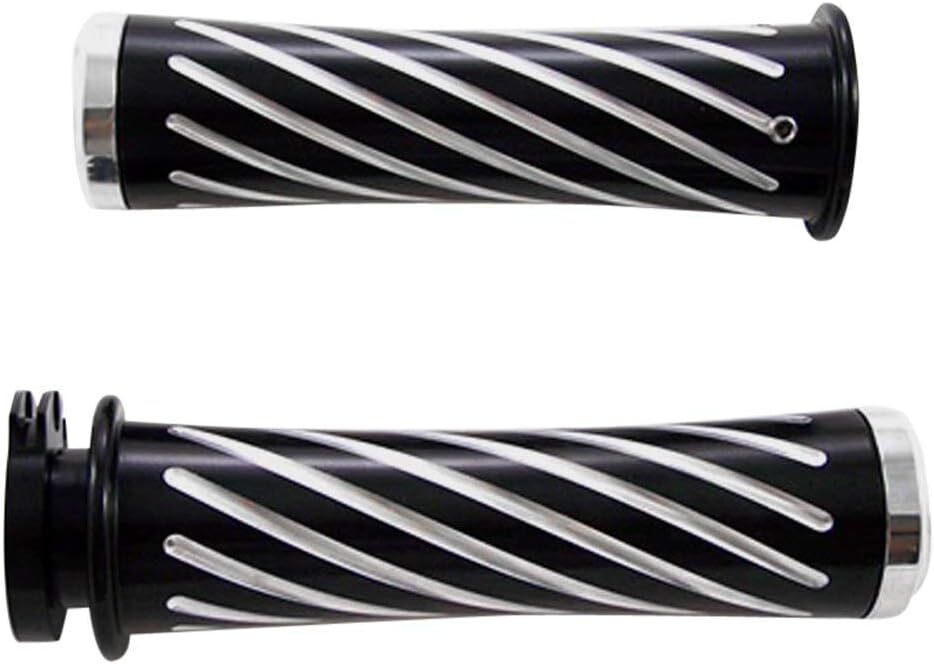 Handle bar Grips 98′ – 2018 Yamaha Motorcycles Black CNC Billet Aluminum USA NEW
