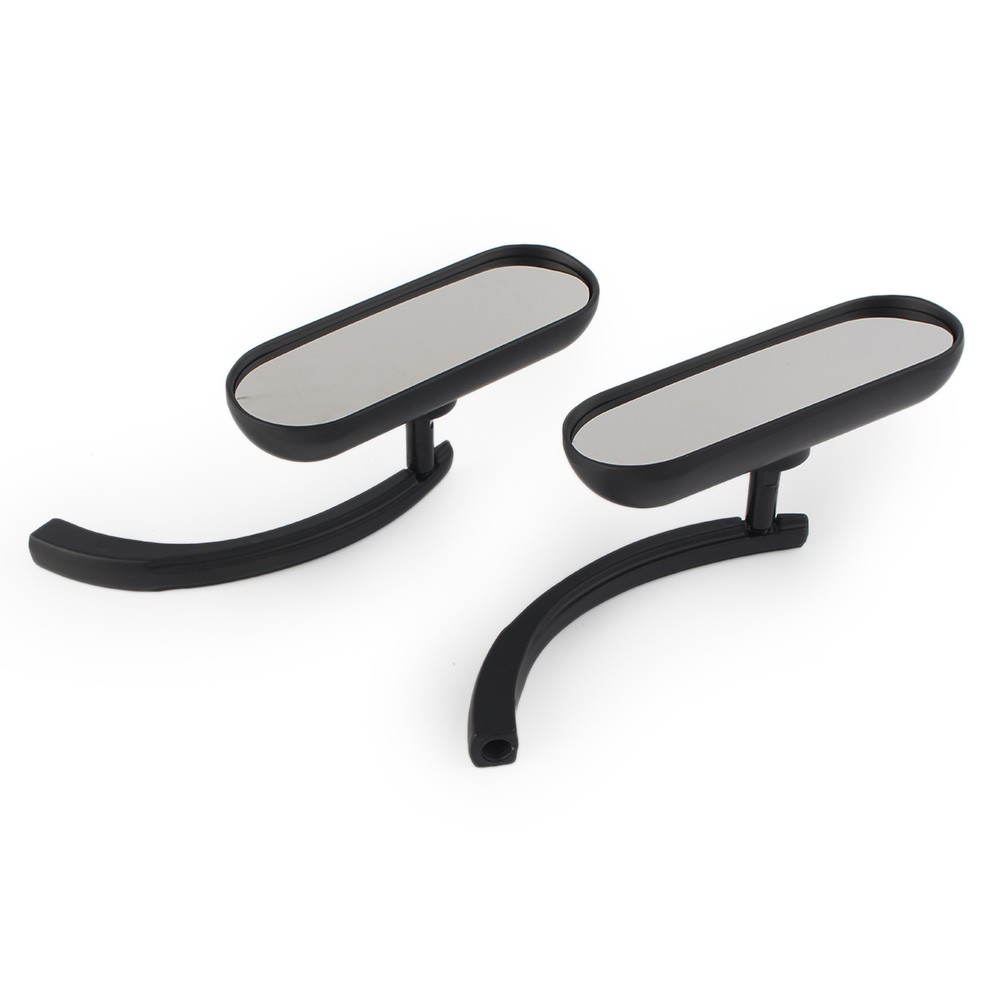 1 Pair Motor Rear View Side Mirror left right Fit All for Harley Davidson Black