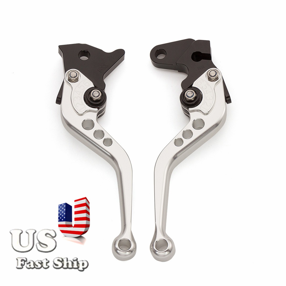For Honda Z125 MONKEY 2018-2025 2024 2023 CNC Silver Short Brake Clutch Levers