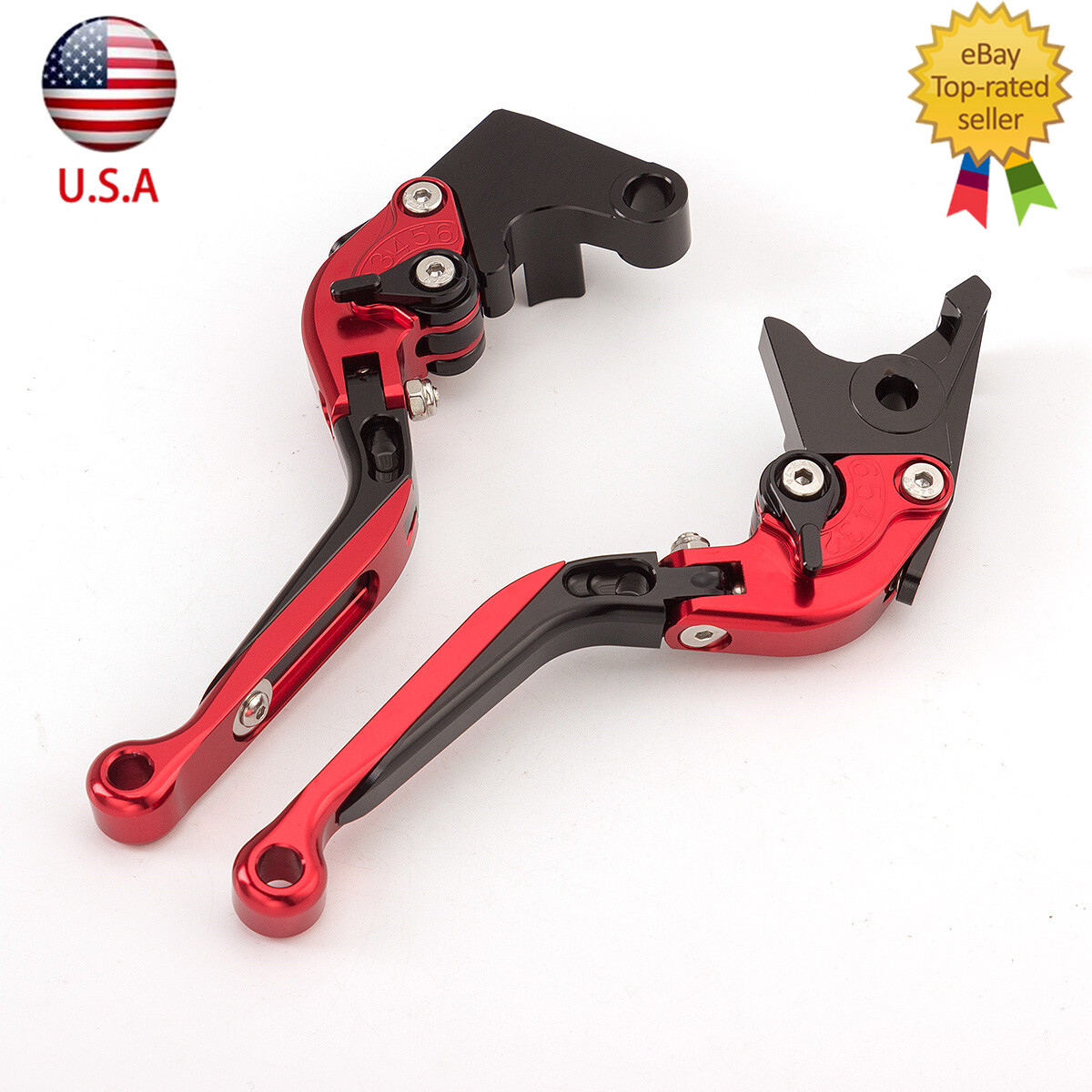 For Honda CBR900RR 1993-1999 1995 CNC Foldable Extend Brake Clutch Levers Grips