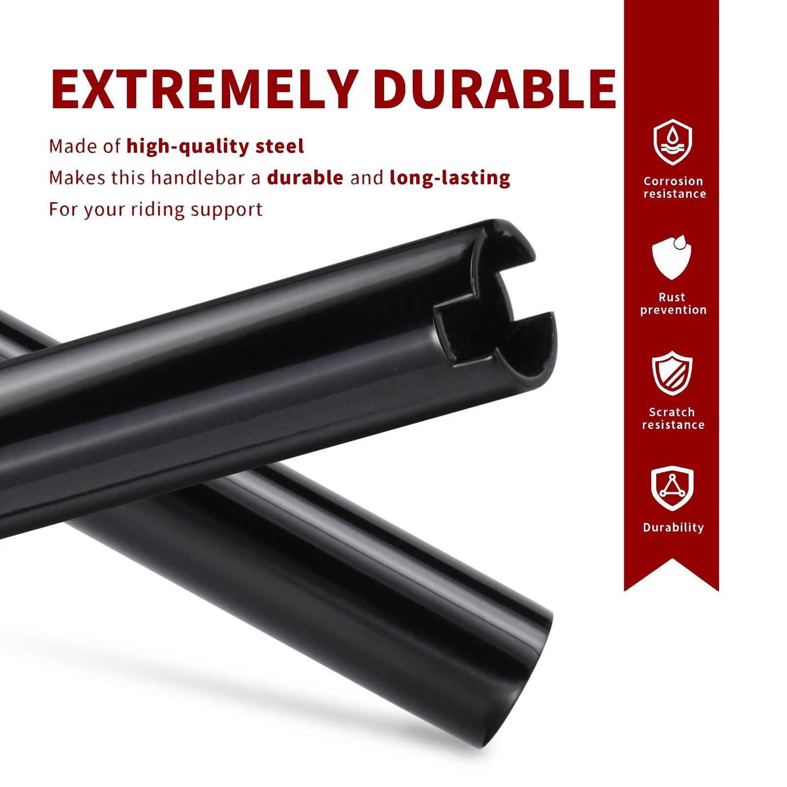 12 inch Prewired Ape Hanger Handlebar for 2016-2023 Harley Road Glide Special