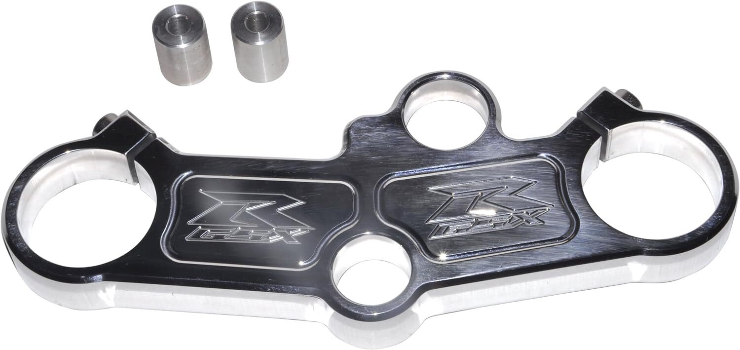 Triple Tree Top Clamp 03 – 04 Suzuki GSXR 1000 CNC Billet Aluminum Chrome USA