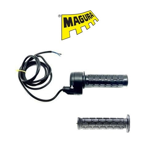 Magura Twist Grip Throttle 0-5k ohms with Grips Bicycle Moped Electric Scooter