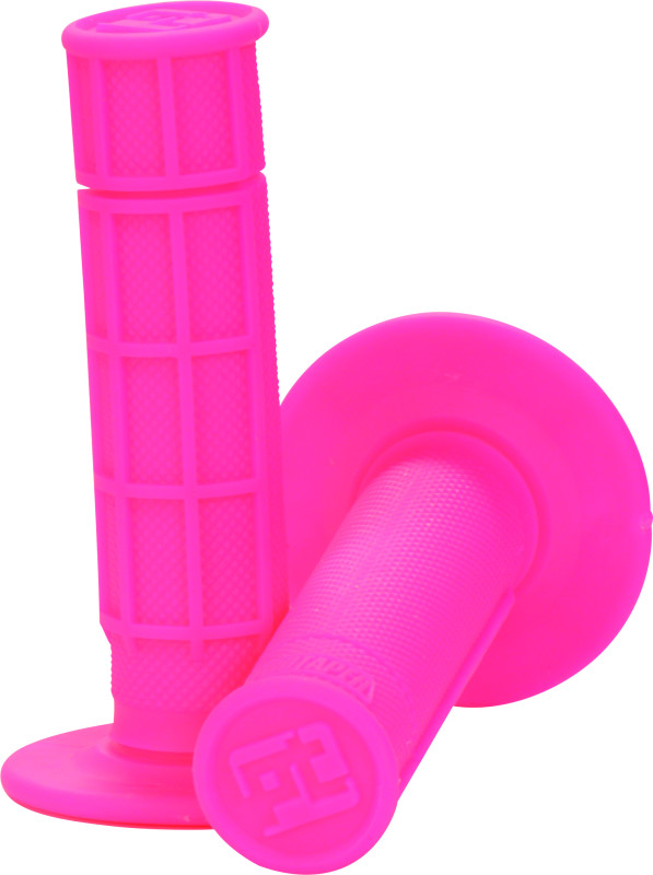 ProTaper Fits 024040 Neon Pink 1/2 Waffle Grips For Powersports