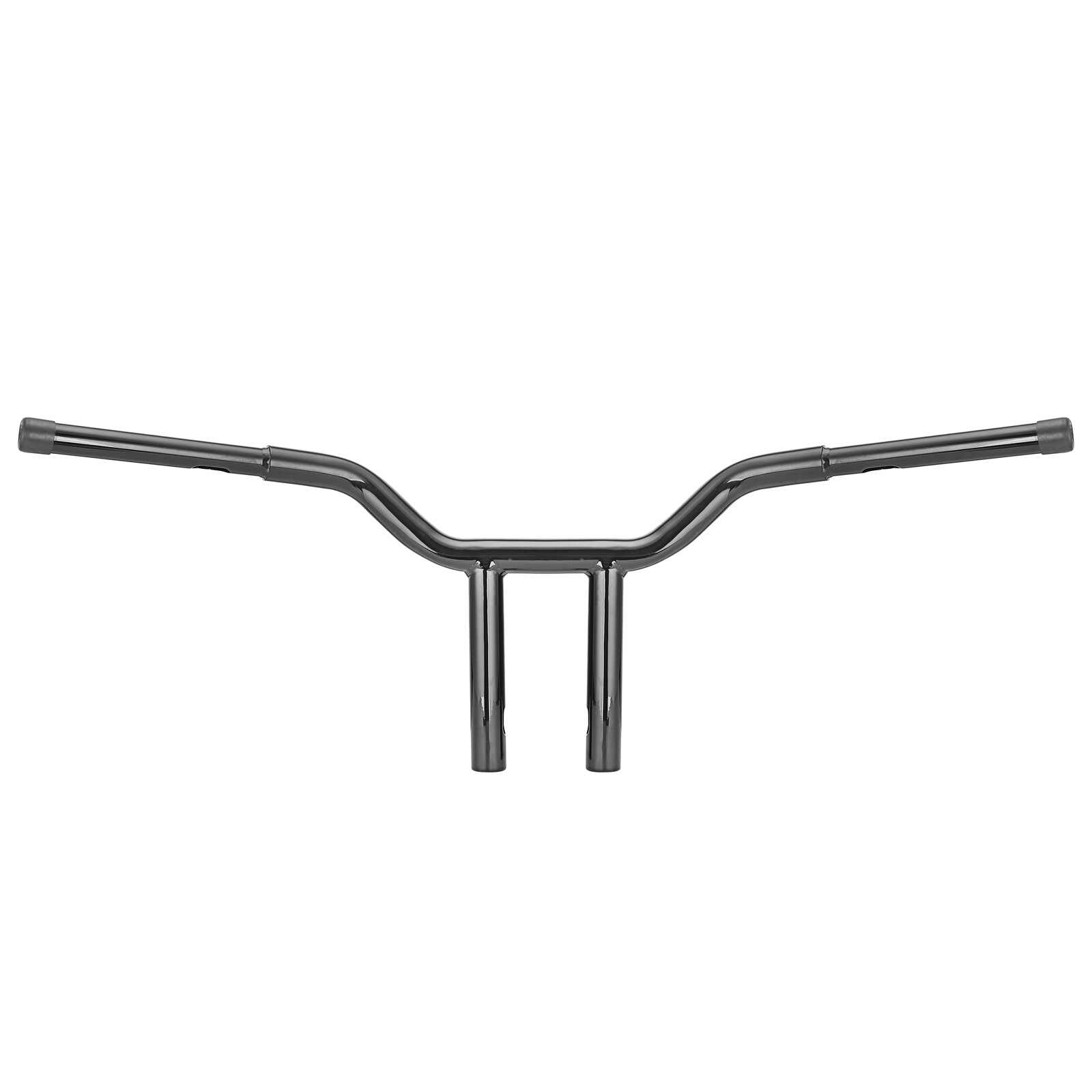 Black 12″ Rise MX-T Bar Handlebar For Harley Sportster Softail Dyna Low Rider