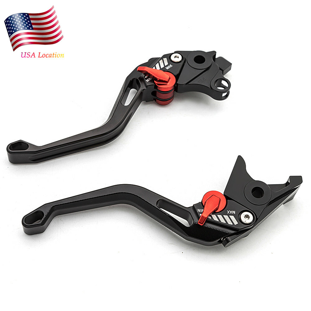 For VTX1300 2003-2008 CB400 VTEC 2002-2008 Brake Clutch Levers CNC Short Black