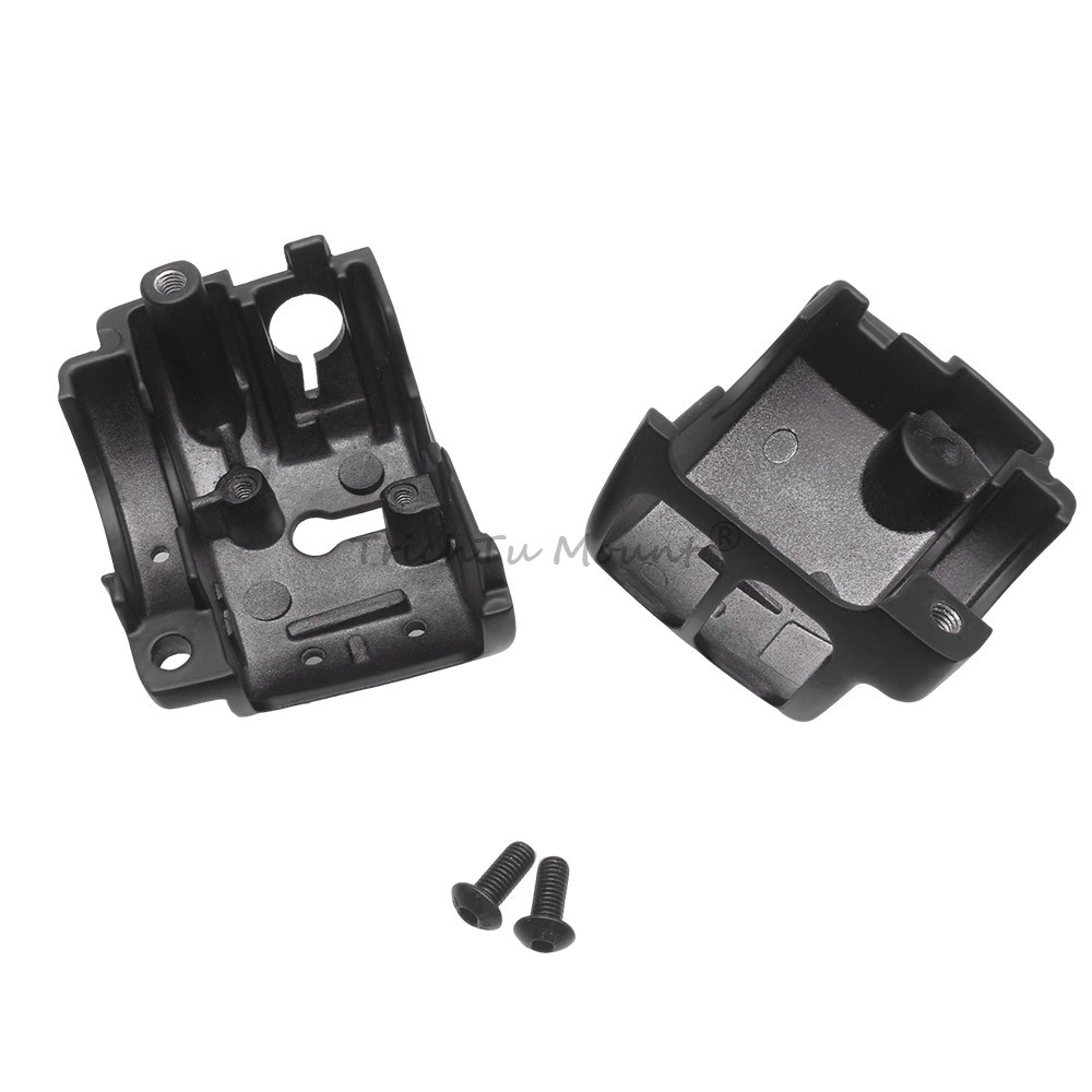 Matte Black Handlebar Switch Housings Cover For Harley Softail Heritage Classic