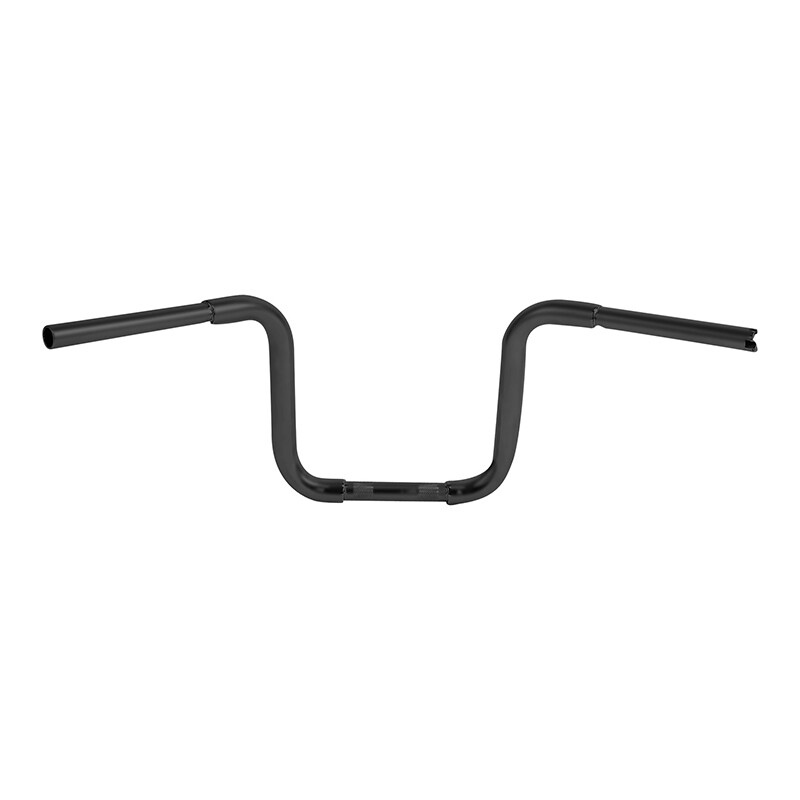 10″ Rise 1 1/4″ Ape Hanger Handlebar Fit For Harley Heritage Softail FXST Black