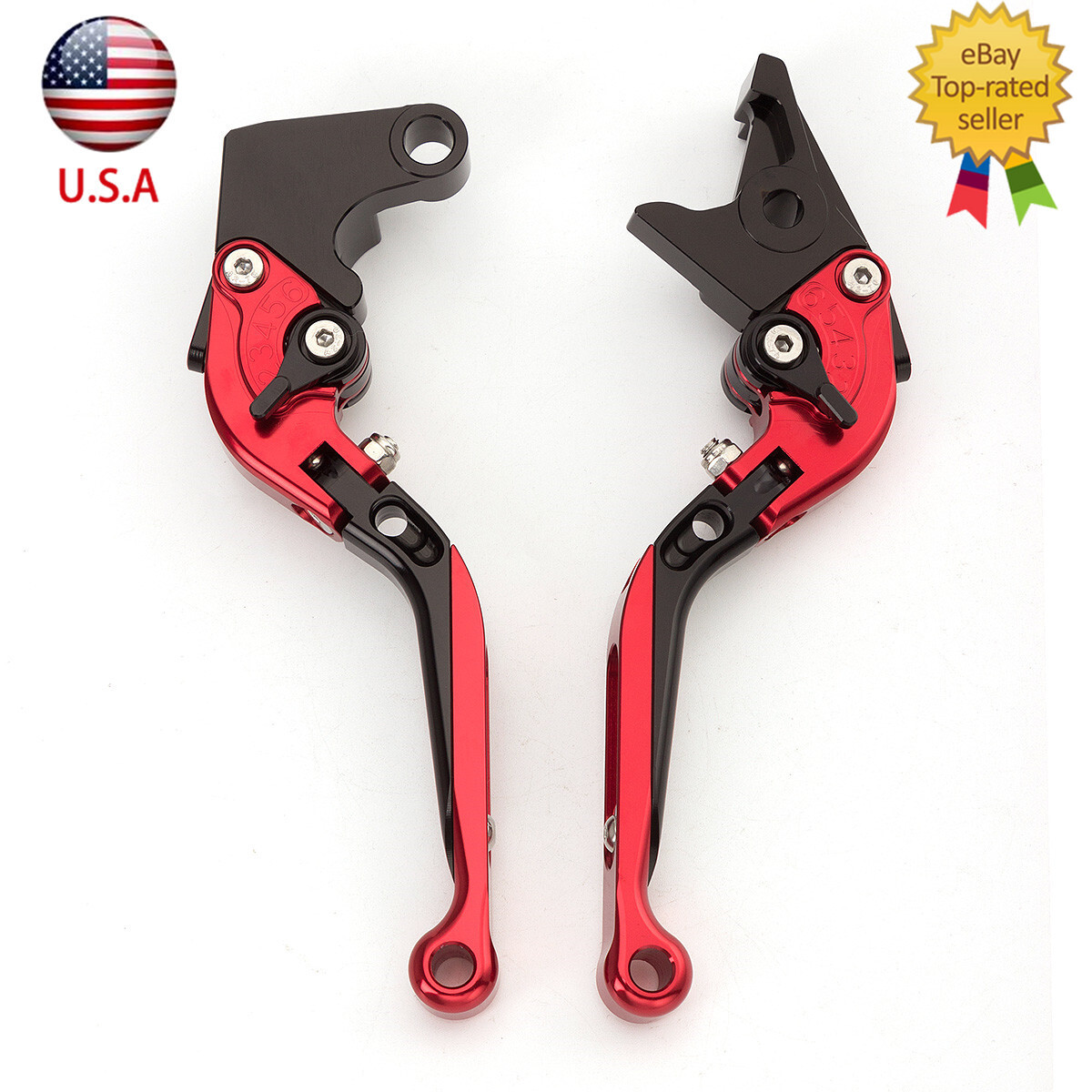 For Honda CBR900RR 1993-1999 1995 CNC Foldable Extend Brake Clutch Levers Grips