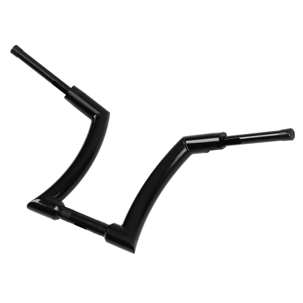 14″ Black Rise APE Hanger Handlebar 2″ DNA Monster Fat Bars For Harley Touring