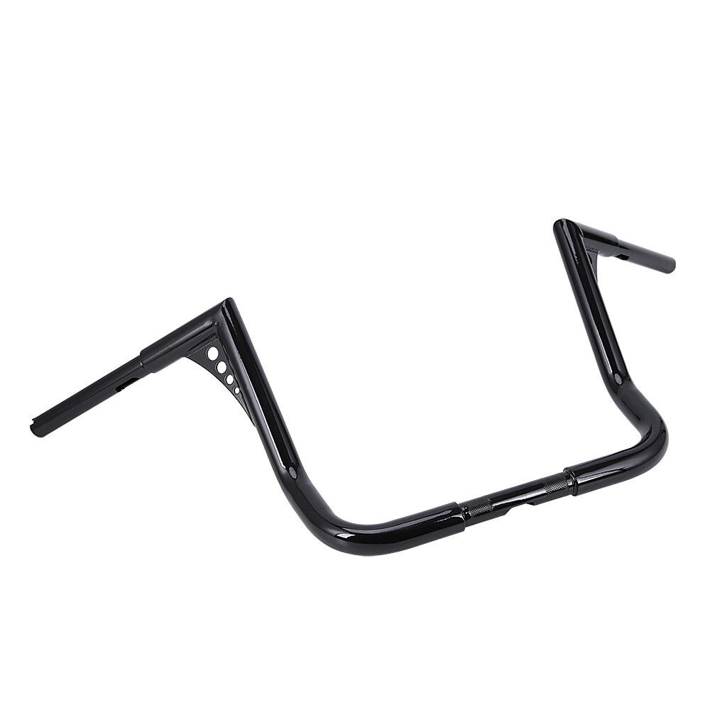 12″ Inch Handlebar Rise Ape Hangers For Harley Touring Electra Street Glide 82+