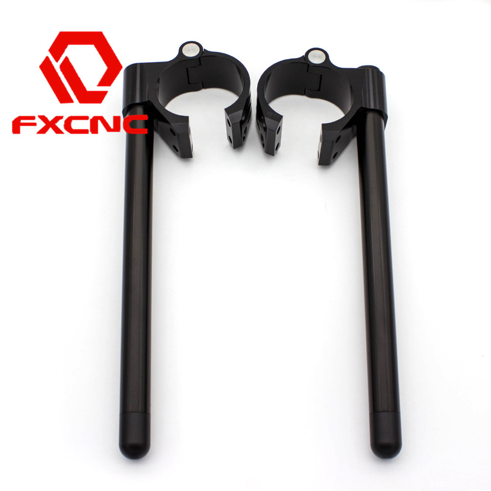 FXCNC CNC 7/8″ Vortex Clip On Ons Handle Bars Handlebars Tube 51mm Newly Clipons