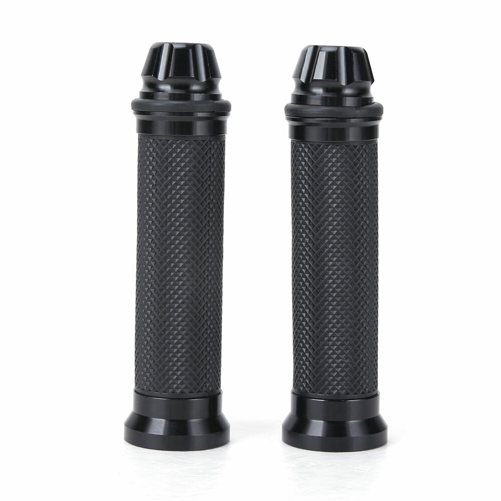 Motorcycle Hand Grips 7/8″ Rubber Gel Handle Bar For Suzuki GSXR 750 1000 HONDA