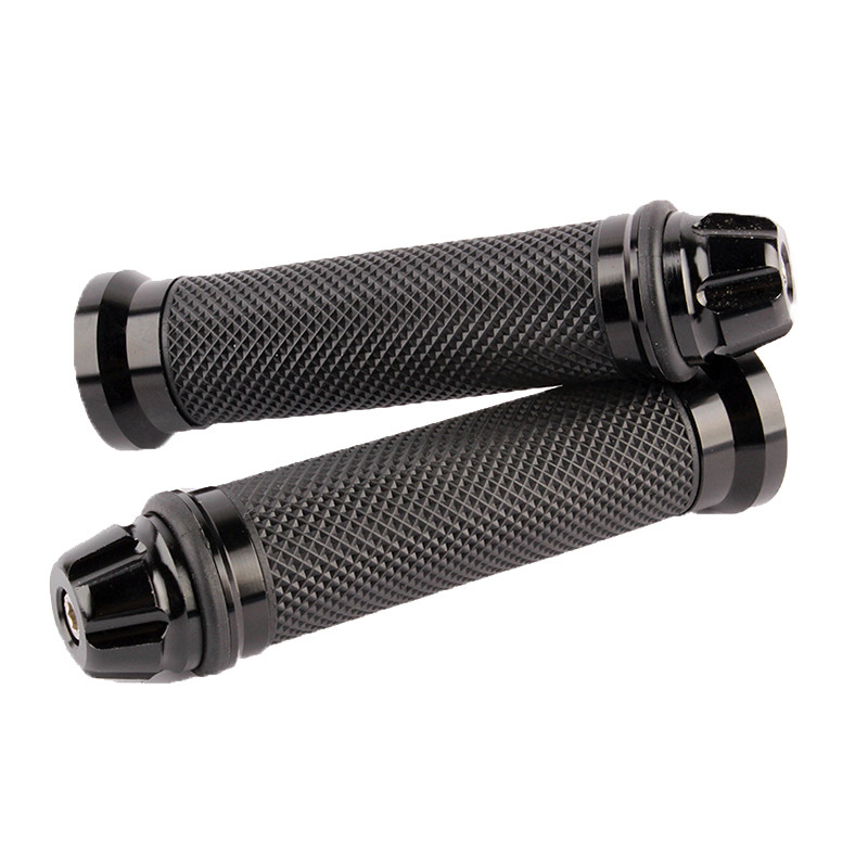 Motorcycle Rubber 7/8″ Handlebar Hand Grips For Yamaha Vmax R6 R1 FZ-07 TM