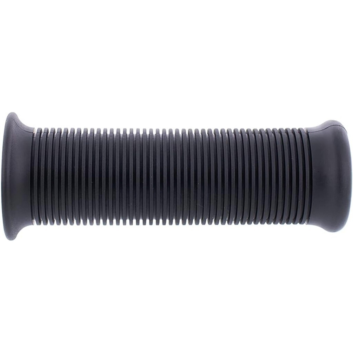 United Pacific 52000 Black Motorcycle Rubber Grip Set – 1″ or 1-1/8″ – Pack of 2