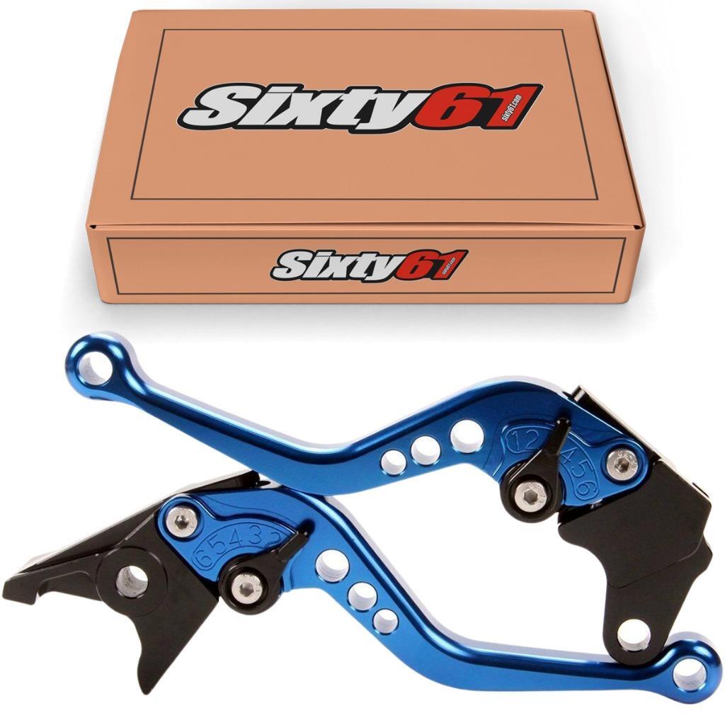 Suzuki GSX 8S 2023 2024 2025 Levers Blue Brake Clutch Adjustable Short Set