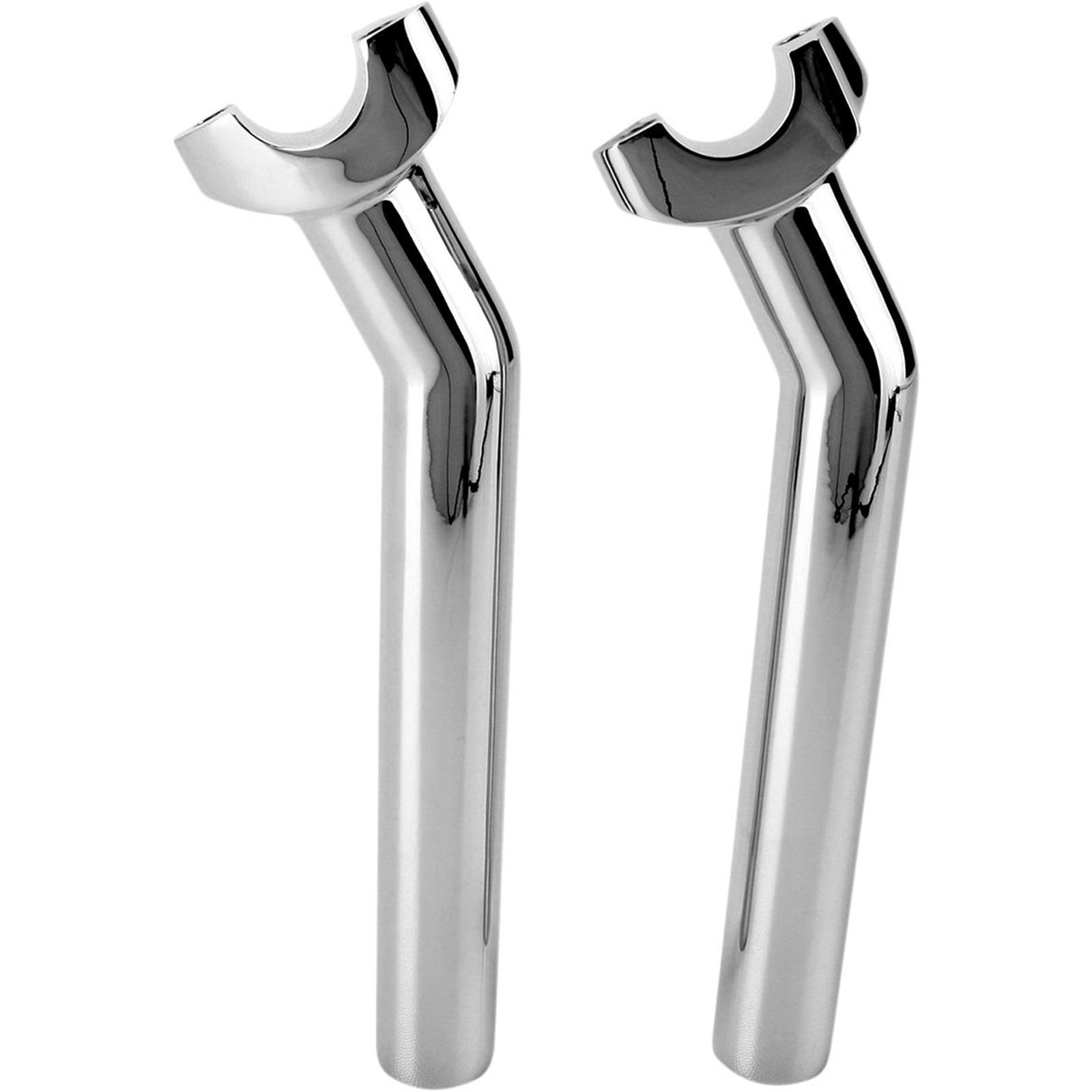 Drag Specialties Chrome 8.5″ Pullback Risers 0602-0412