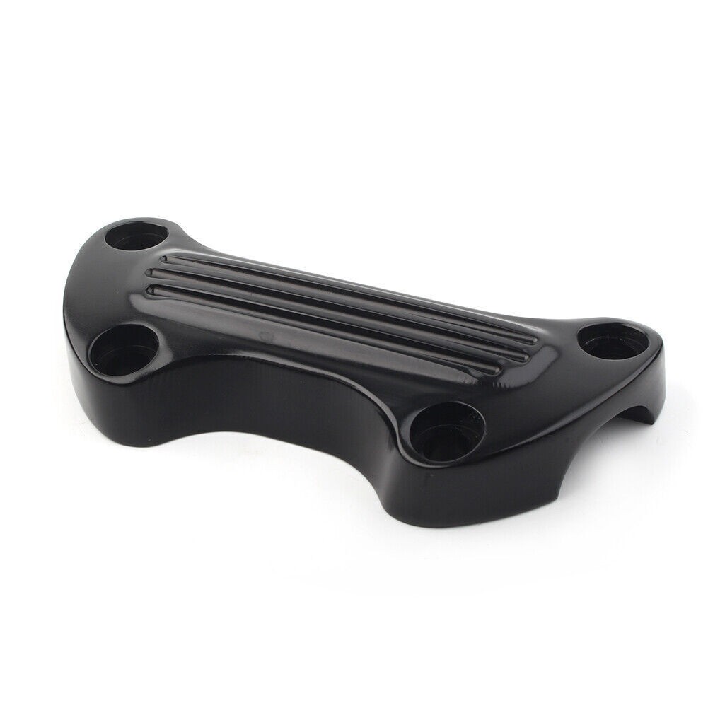 1″ Handlebar Riser Top Clamp Cover Fit Harley Sportster Softail Dyna 3 Colors