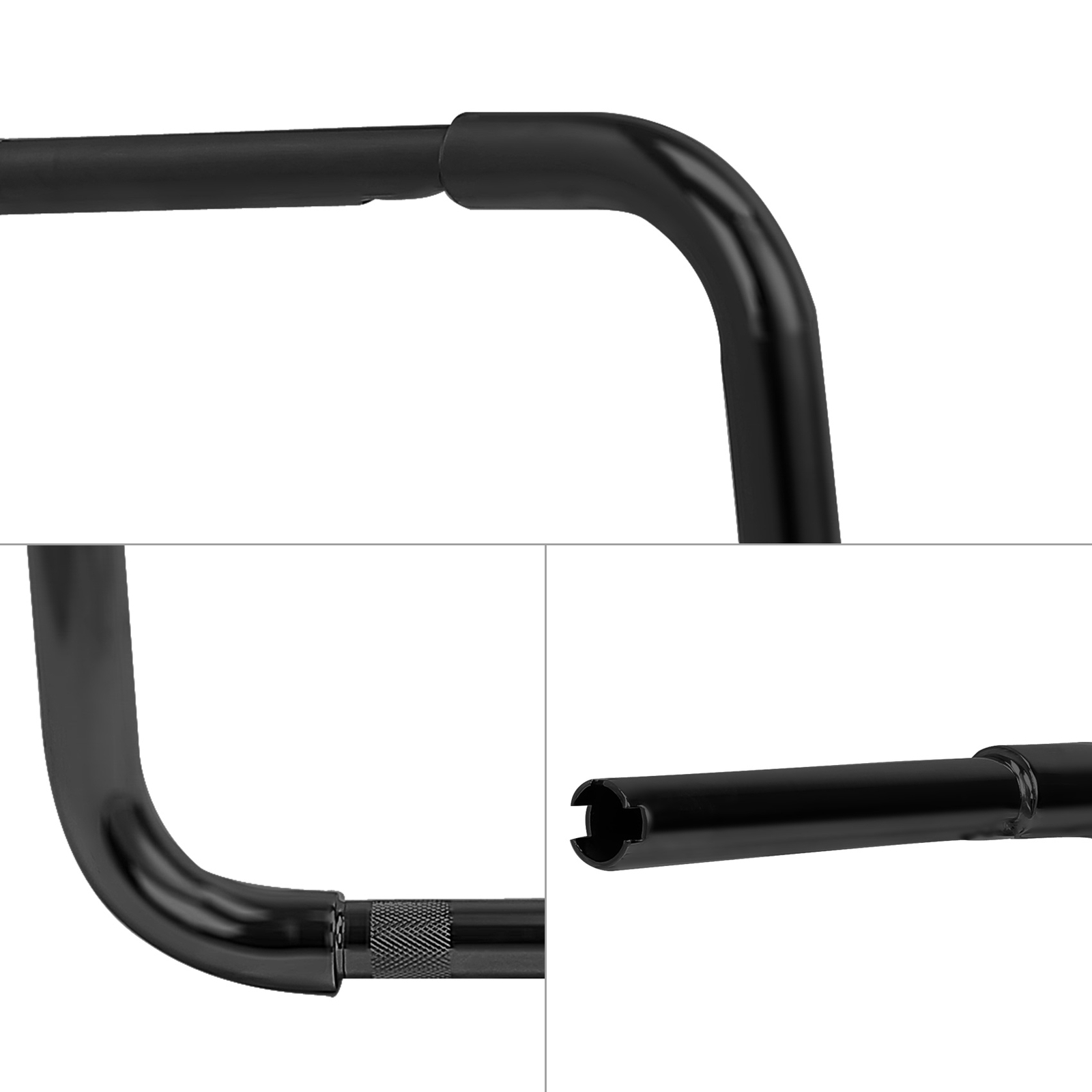 10/12/14/16/18” Rise Ape Hanger Handlebar Fit For Harley Softail Sportster XL