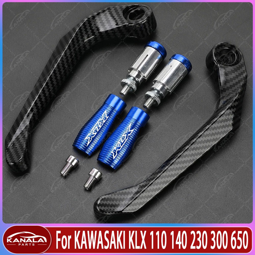 For KAWASAKI KLX 110 140 230 300 650 Brake Clutch Levers Protector Guard Parts