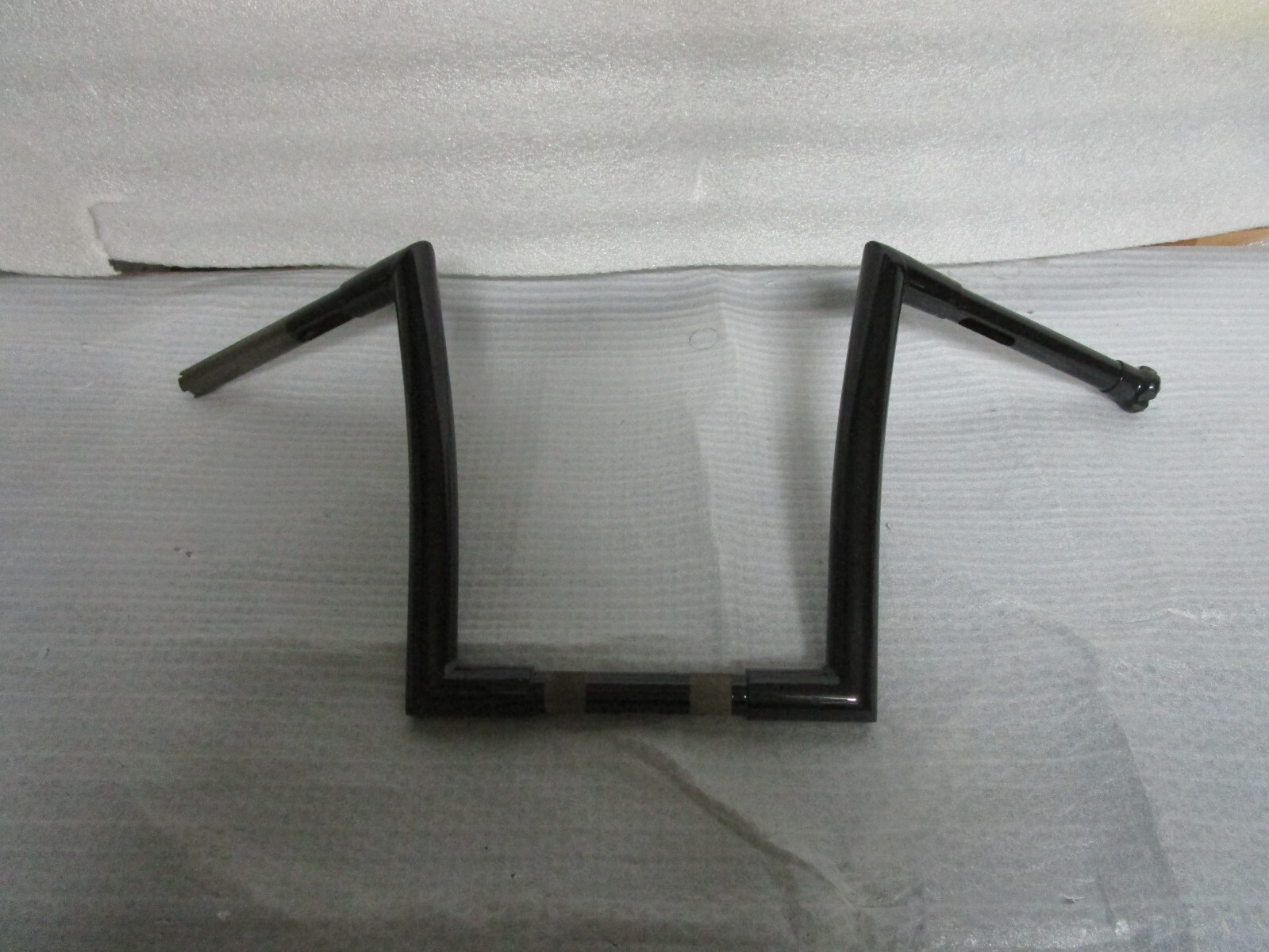 Harley Road Glide Road King Softail Todd’s Cycle 12″ Strip Handlebars BLACK