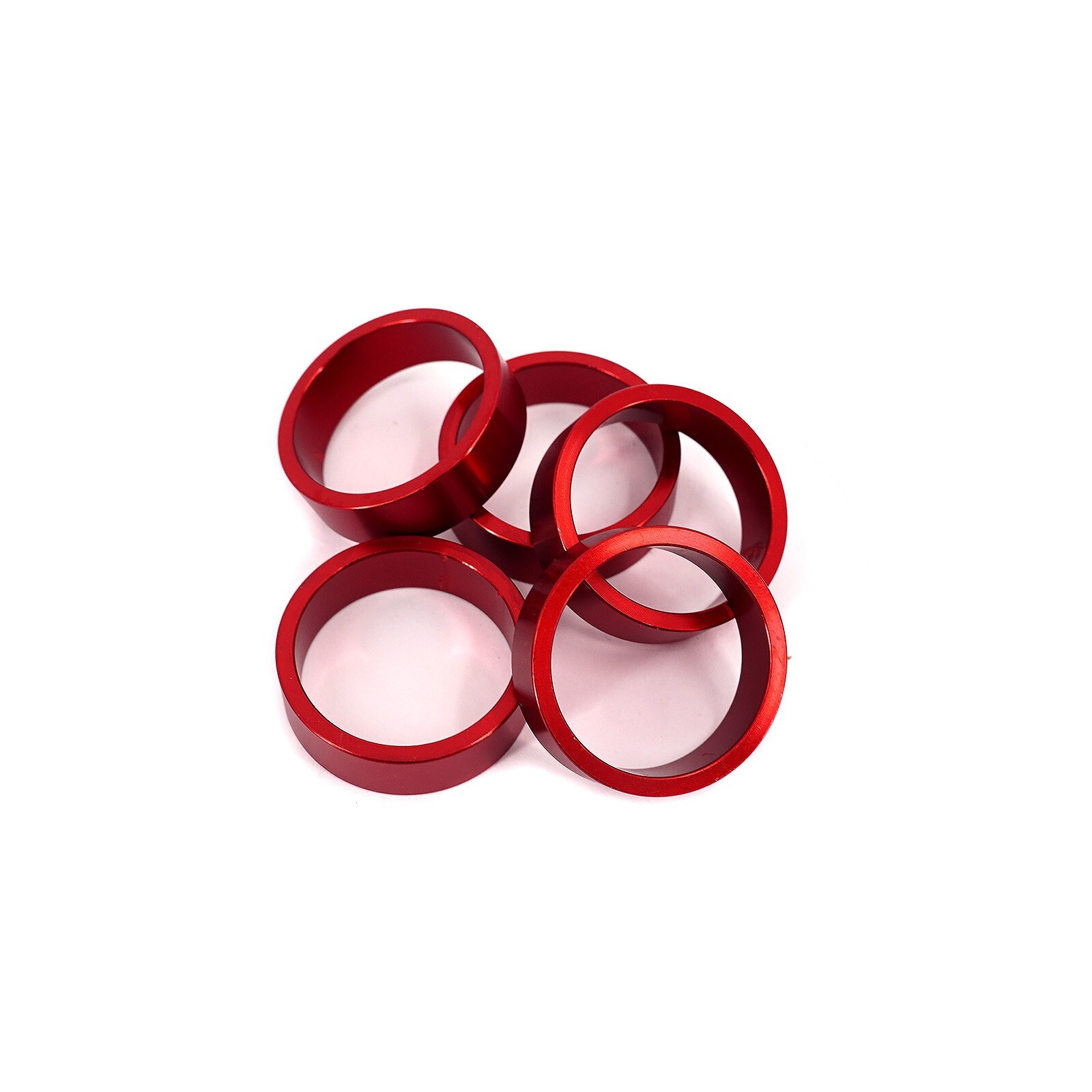 KKE Handlebar Risers Kit Fit Sur-Ron X/ Light Bee e-Bike Bracket Clamps Pads Red
