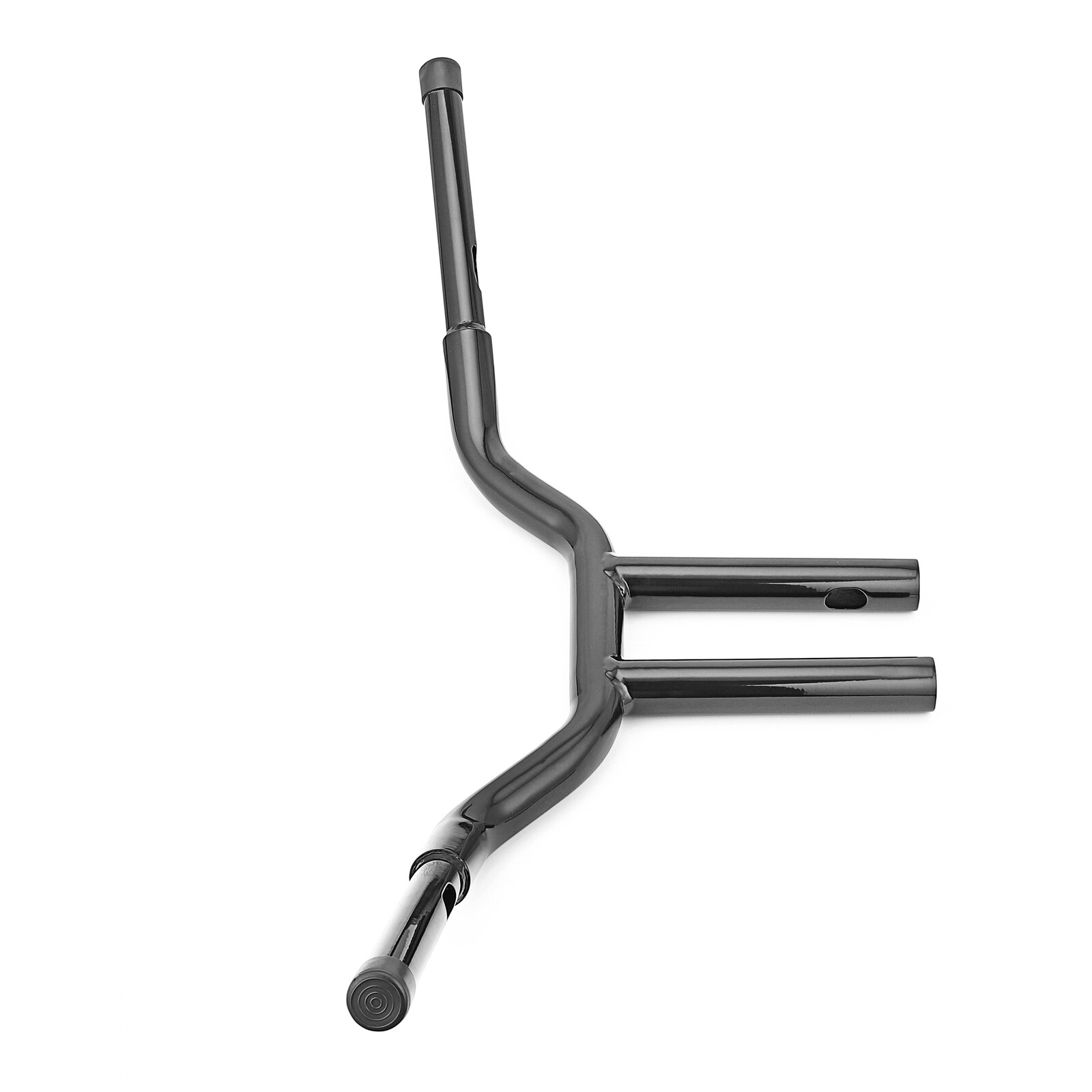 Black 12″ Rise MX-T Bar Handlebar For Harley Sportster Softail Dyna Low Rider