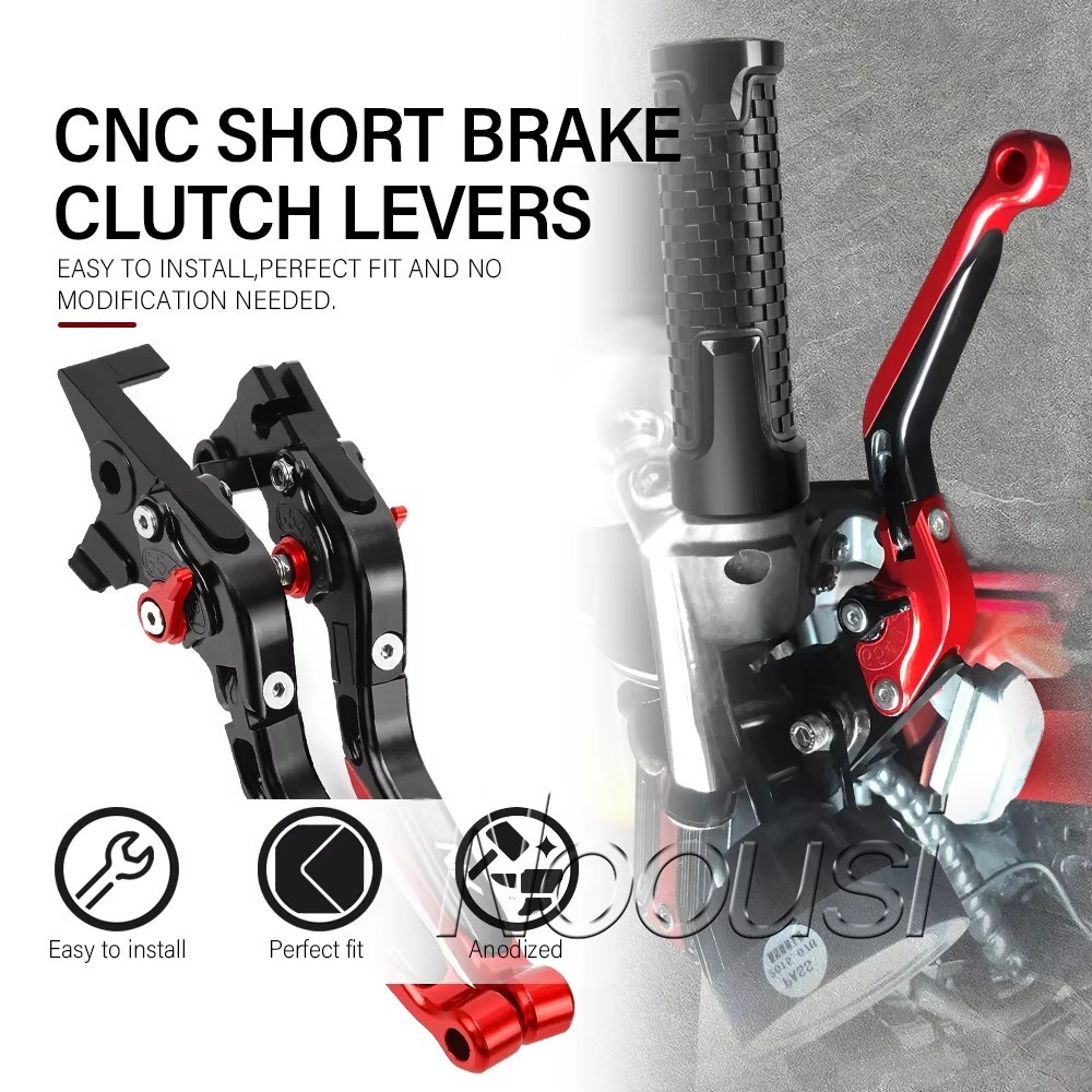 For HONDA CBR900RR CBR 900RR 1993-1999 Clutch Brake Levers Handle Hand Grip Ends