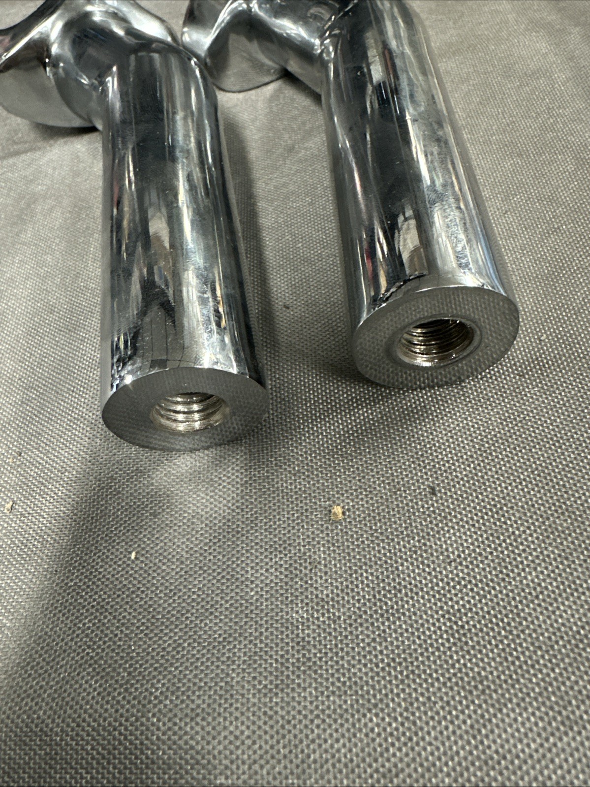 Drag Specialties – 0602-0410 – Forged Aluminum Pullback Risers 5.5 inch Chrome