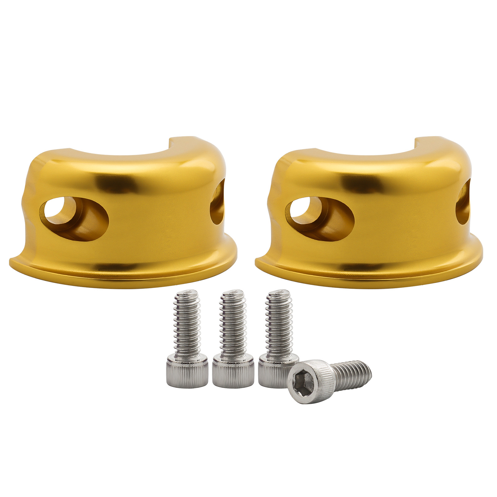 Clutch Brake Handlebar Clamp Brackets For Harley Touring Road Glide King Softail