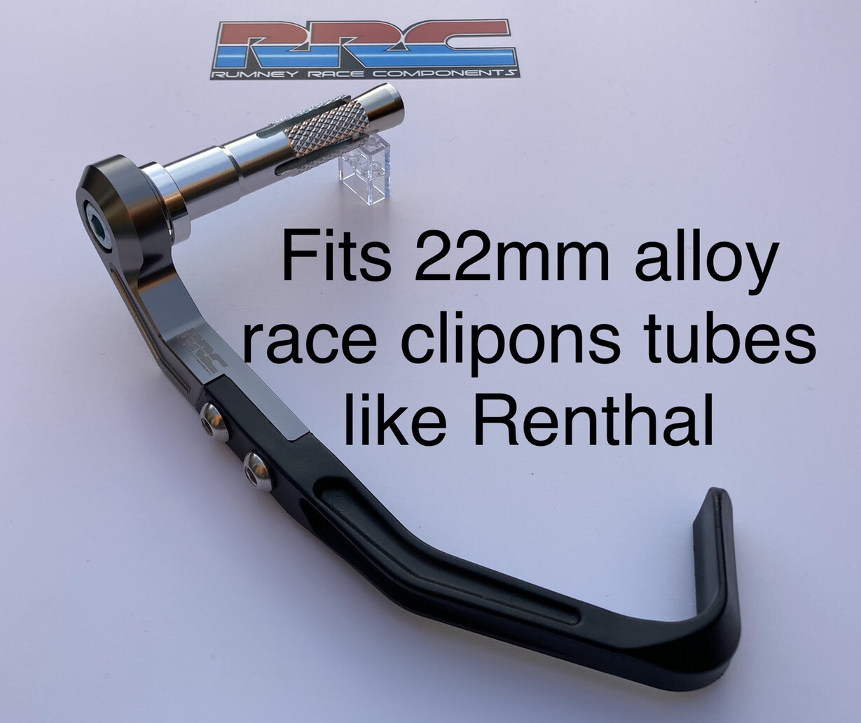 RRC Brake Lever Guard,Drop Down Style.Fits 16mm ID Race Clipons.Race & Trackday
