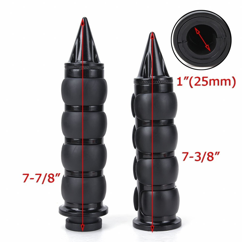 ✅️1″ Motorcycle Hand Grips For Honda Shadow ACE Spirit VT 750 1100 VTX 1300 1800