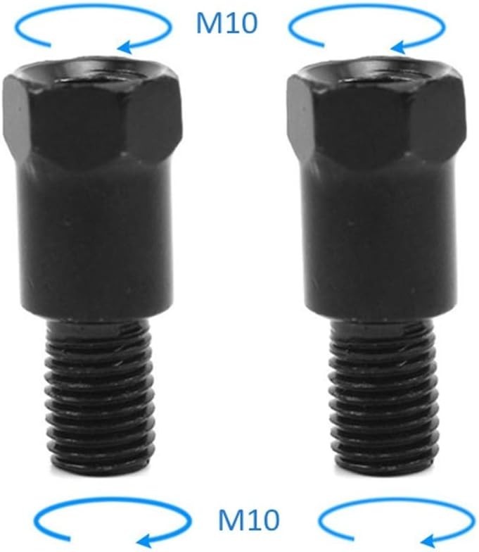 Durable 10mm RH Mirror Height Adjustment Screws for Dirt Bikes – Set of 2