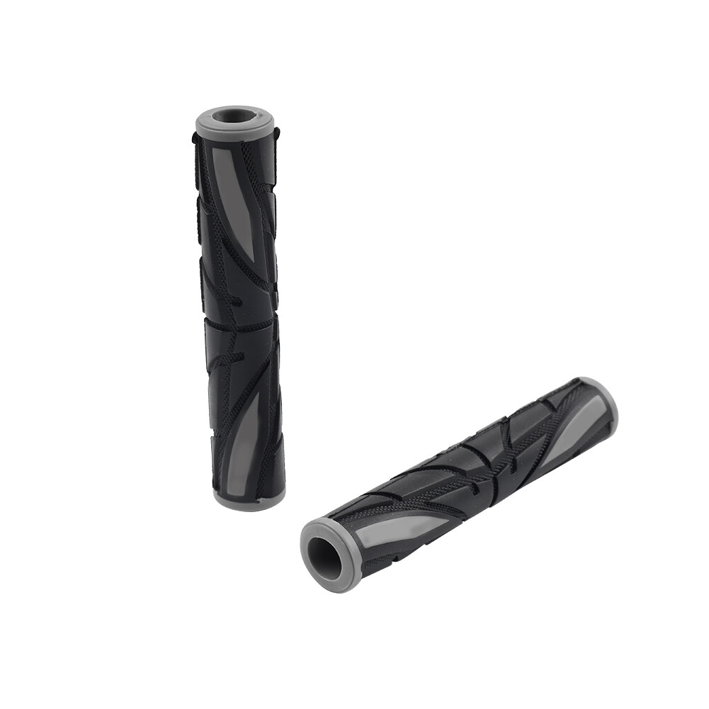 Universal Motorcycle Brake Clutch Handlebar Grips Lever Rubber Sleeve Cover Gray
