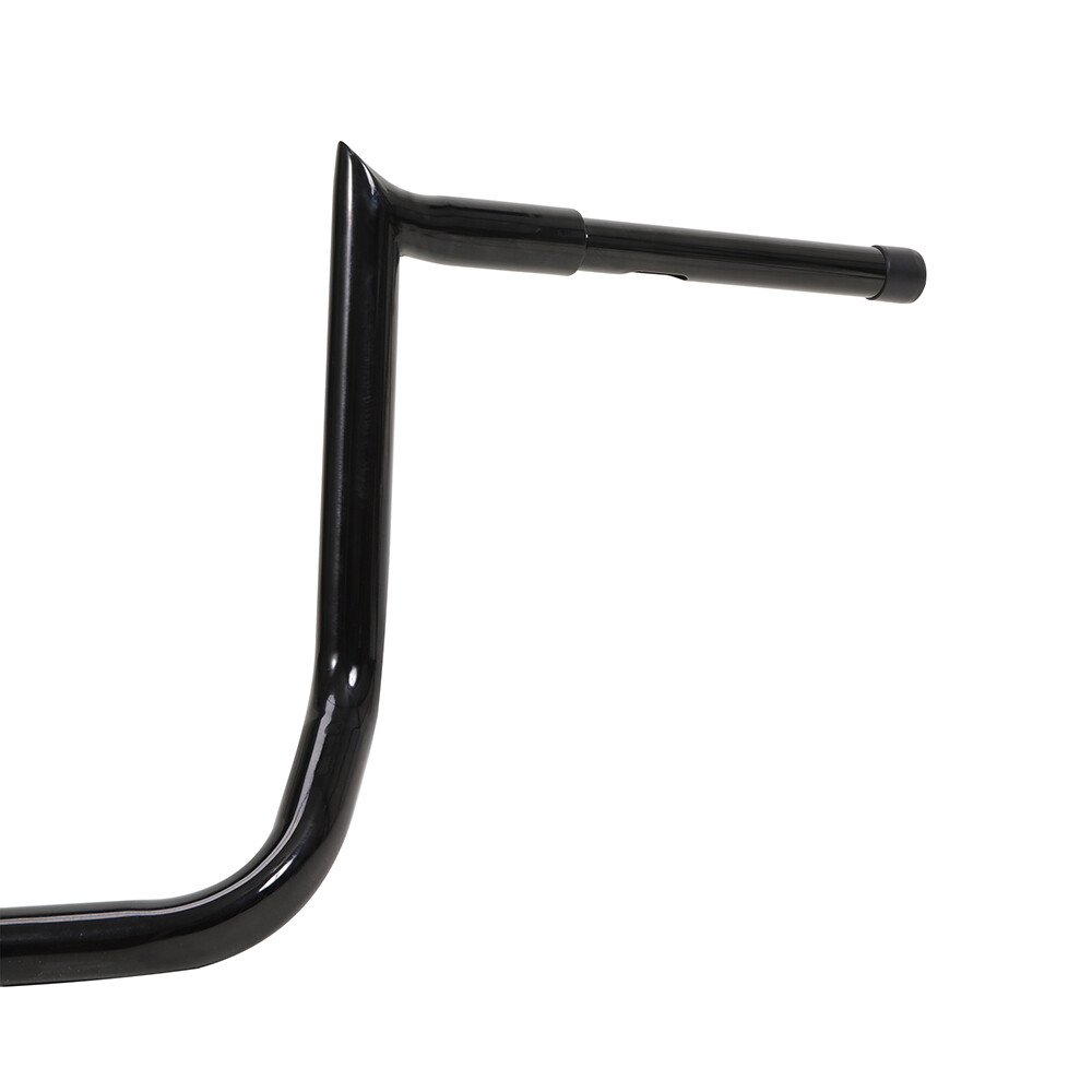 14″ Meathook 1-1/4″ Monkey Bar Ape Hanger Black Handlebar For Harley Touring New