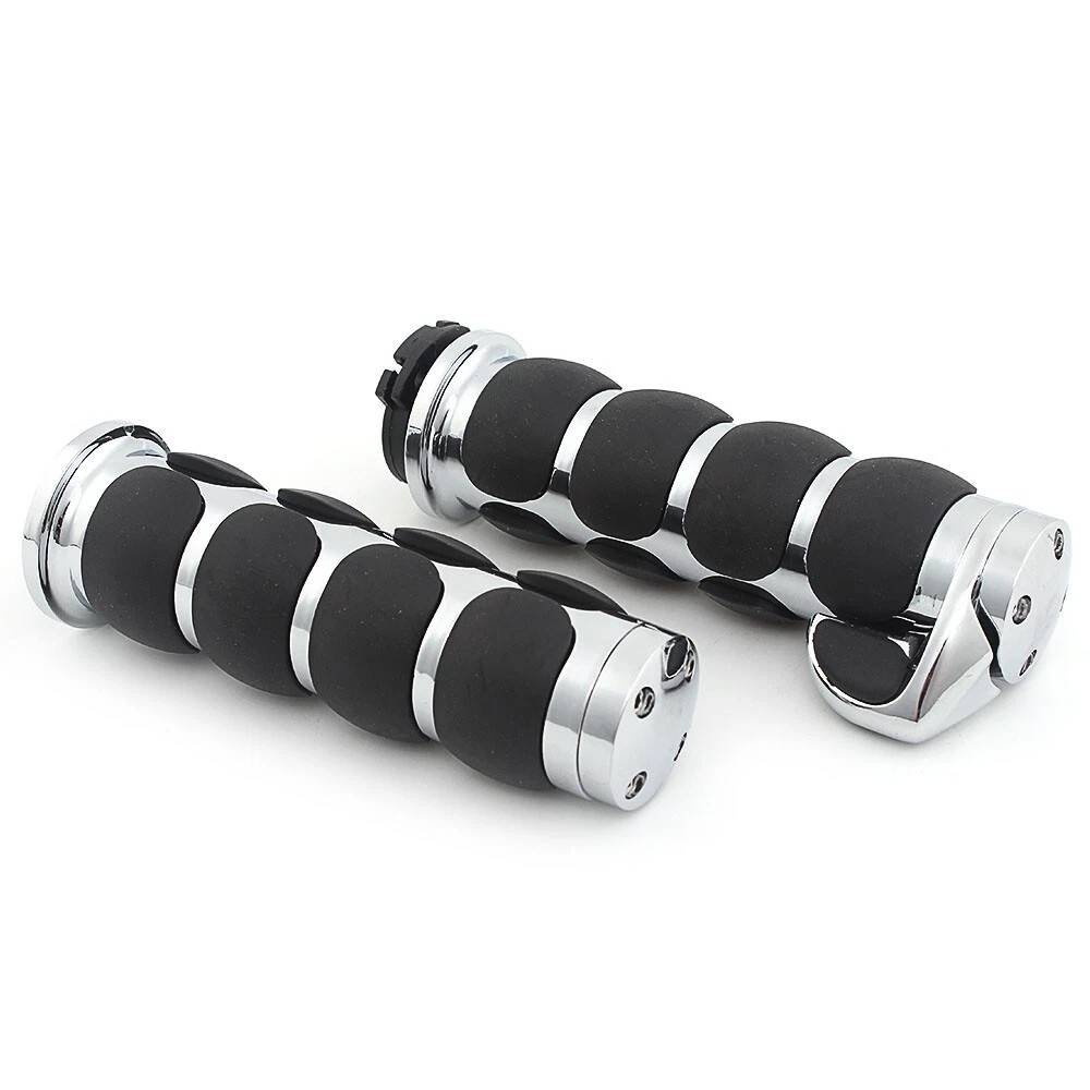 1″ Inch Motorcycle Handle Bar Hand Grips For Harley Honda Yamaha Kawasaki US