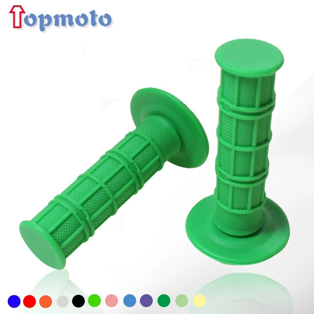 2PCS 7/8″ 22mm-24mm Motorcycle Hand Grips Dirt Bike Motocross Gel Handle Bars